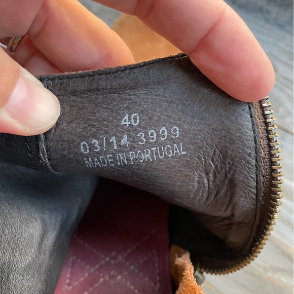 H by Hudson Lumo tan leather ankle boots | size 40 - Picture 8 of 8